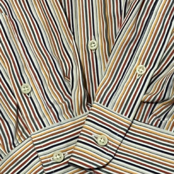 Thomas Elliott Milan Men's Colorful Striped Shirt - Picture 5 of 8